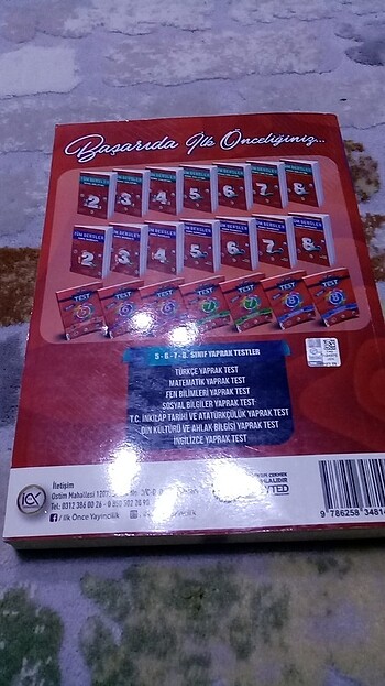 8 sınıf tüm dersler soru bankası - Görsel 5