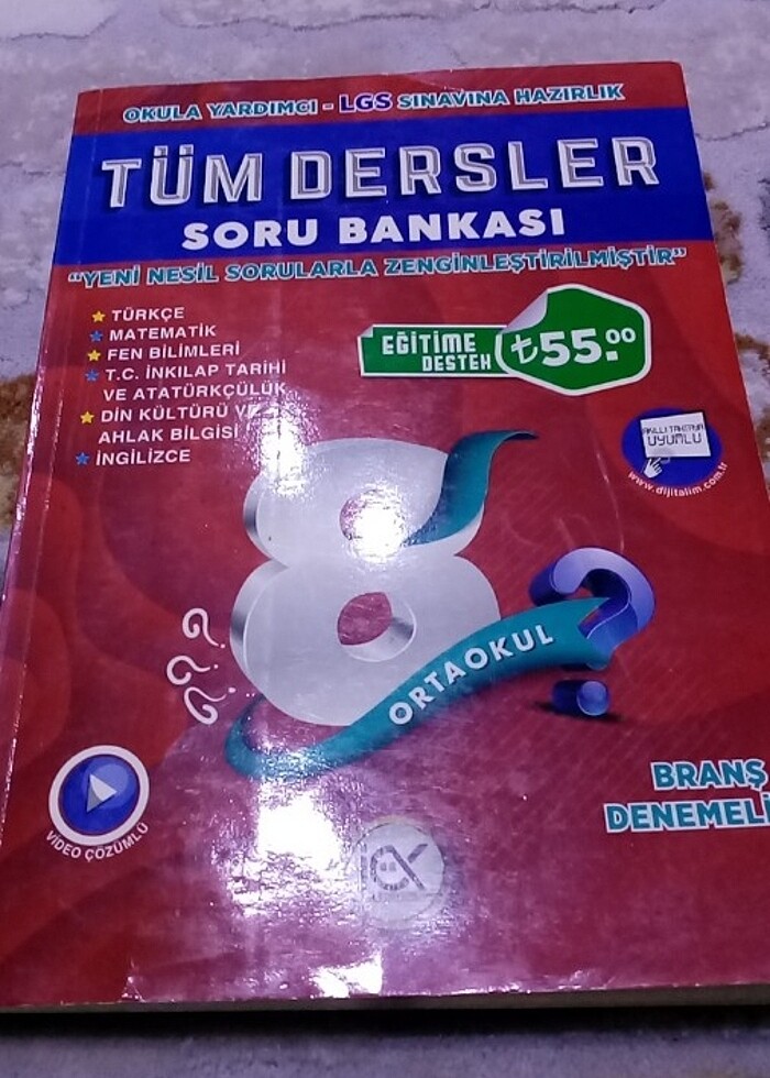 8 sınıf tüm dersler soru bankası - Görsel 3