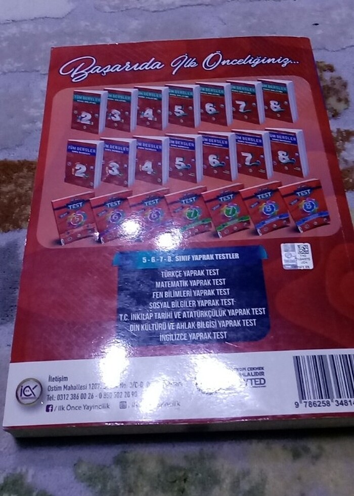 8 sınıf tüm dersler soru bankası - Görsel 5