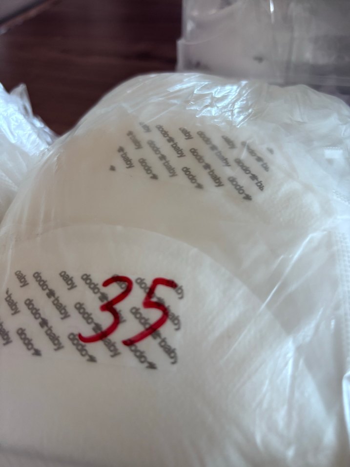 Dodo Baby Göğüs Pedi Beyaz Pastel - Görsel 2