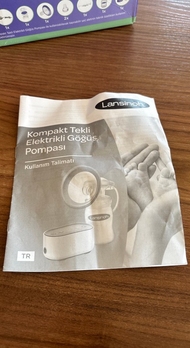 Lansinoh Kompakt Tekli Elektrikli Göğüs Pompası - Görsel 5