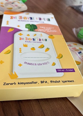 Yıkanabilir Gıda Poşetleri 150 ml 5'li - Görsel 2