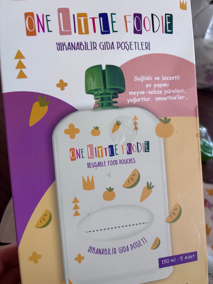 Yıkanabilir Gıda Poşetleri 150 ml 5'li - Görsel 3