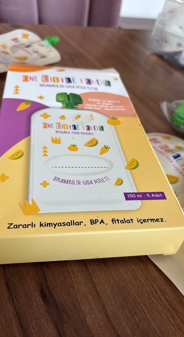 Yıkanabilir Gıda Poşetleri 150 ml 5'li - Görsel 2