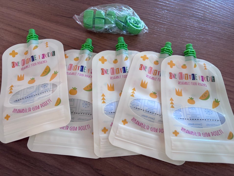 Yıkanabilir Gıda Poşetleri 150 ml 5'li - Görsel 4