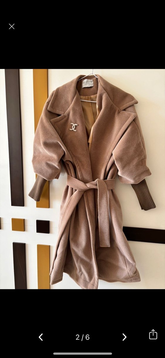 MELİKE TATAR ANGORA KABAN OVERSIZE KESİM - Görsel 4