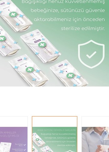 MOCHi Beyaz Süt Saklama Poşeti 200 ml - Görsel 9