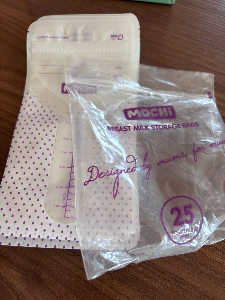 MOCHi Beyaz Süt Saklama Poşeti 200 ml - Görsel 2