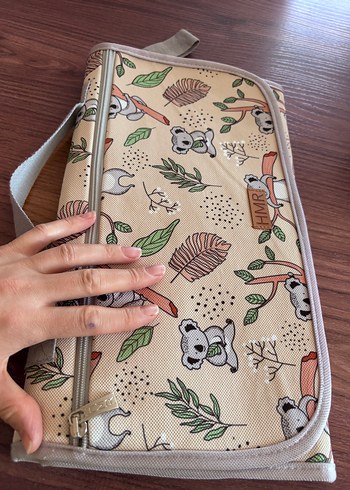 HAMUR Çok Gözlü Bebek Çantası  Alt Açma Organizer - Görsel 4