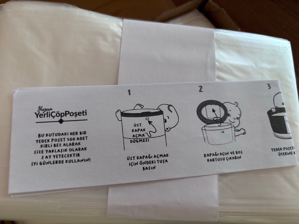 Bebek Bezi Çöp Poşeti - Tam Uyumlu - Görsel 2