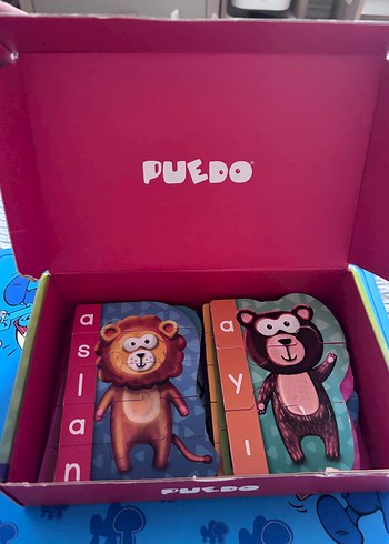 Puedo İlk Kelimelerim Hayvanlar Puzzle - Görsel 3