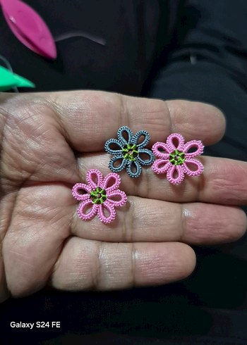  Renkli Çiçek papatya motif