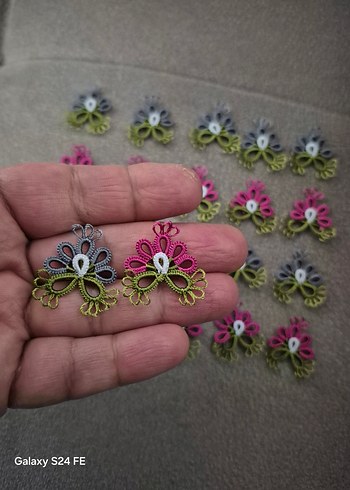  Beden çeşitli Renk mekik motif