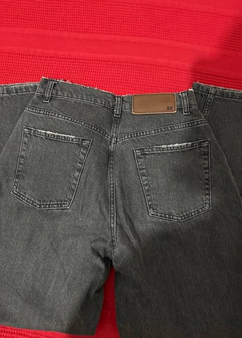 Gri Regular Fit Midi Kadın Kot Pantolon - Görsel 3