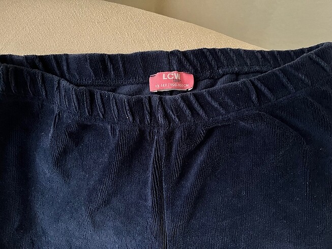 Kadife tayt pantalon