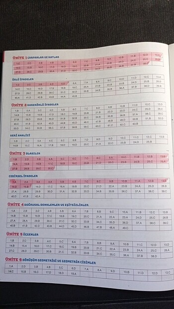 Beden Renk 8. Sınıf Fenomen Çıkmış Sorular