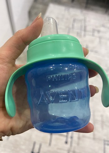 Philips Avent Mavi Kulplu Bebek Suluk 200 ml - Görsel 3