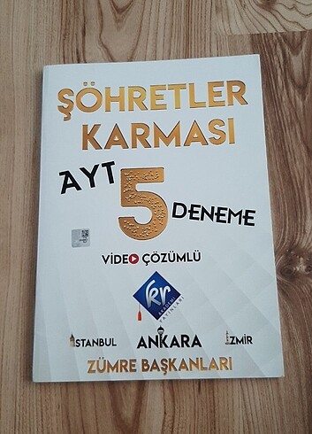 KR AKADEMİ ŞÖHRETLER KARMASI AYT DENEMESİ
