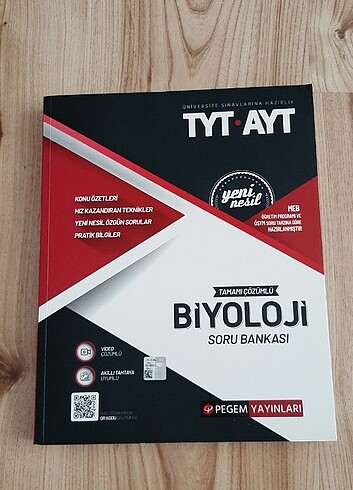 PEGEM YAY. TYT-AYT BİYOLOJİ SORU BANKASI