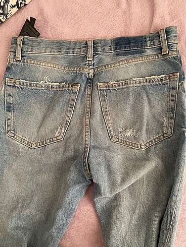 34 Beden mavi Renk Zara jean
