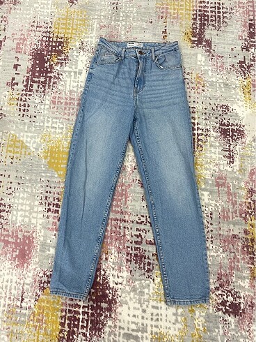 Bershka mom slim jean