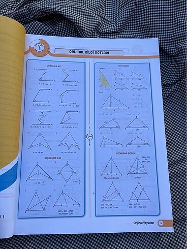  orijinal yayınları Tyt ayt geometri