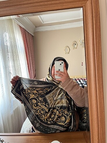 Beden çeşitli Renk İpek şal