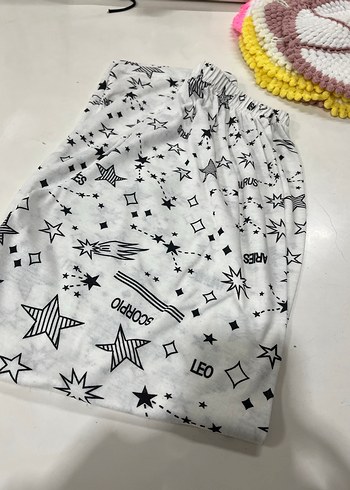 Renkli Desenli Pijama - Görsel 2