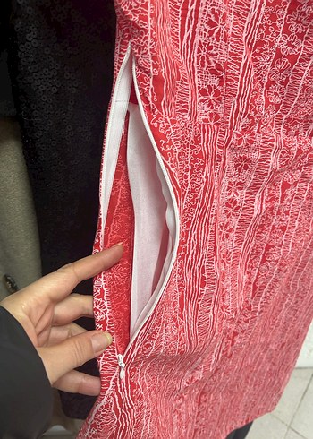 Kısa Kollu Bohem Bağlama Desenli Hamile Bluzu - Görsel 5