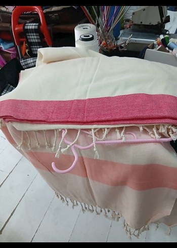 Pembe Bohemya Tarzı Peştemal - Görsel 2