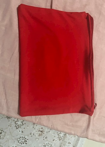 Kırmızı Fermuarlı Kadın Portföy Çanta - Görsel 6