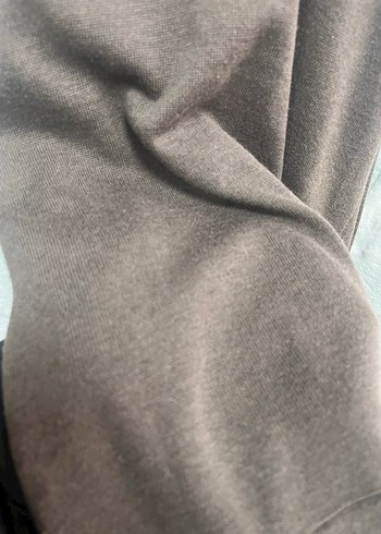 Kahverengi Örgü Kadın Süveter - Görsel 5