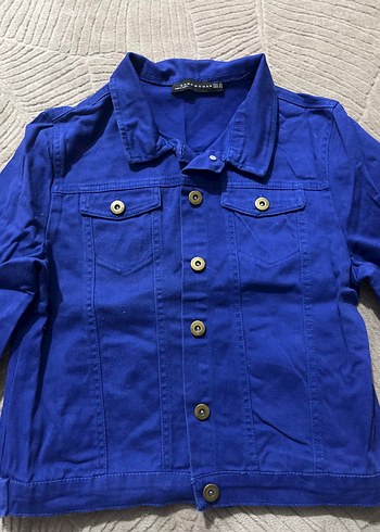 Trendyol & Milla Canli Mavi Denim Ceket