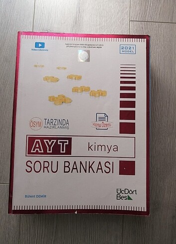 ÜçDörtBeş 345 AYT Kimya Soru Bankası
