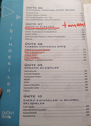  Beden ÜçDörtBeş 345 AYT Kimya Soru Bankası