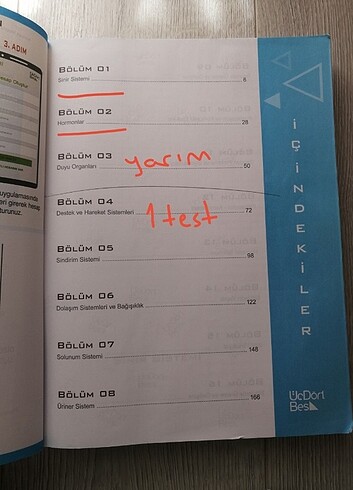  ÜçDörtBeş 345 AYT Biyoloji Soru Bankası 