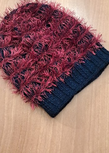 1-2 Yaş, 19 cm Beden Renkli kız cocukları icinÖrgü Bohem Bere