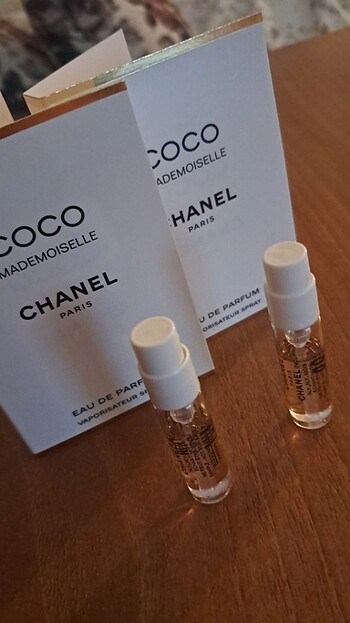 Chanel 5 adet Coco mademoiselle chanel eaude parfüm sample fiyatı dı