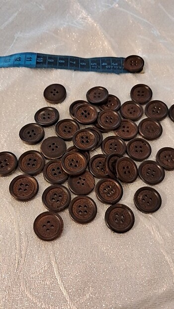 Düğme ahşap görünümlü - Görsel 4