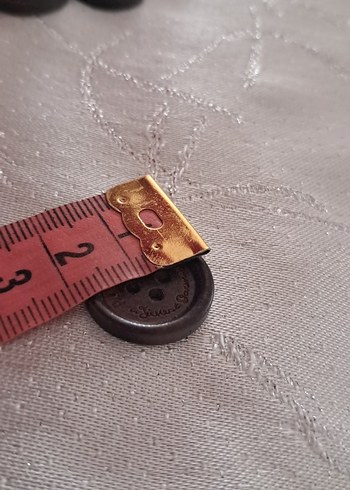 Düğme ahşap görünümlü - Görsel 5