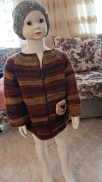 Erkek cocuklar icin fermuarlı hırka