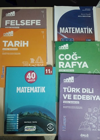 Beden 11. Sınıf Soru Bankası Seti - Matematik, Felsefe, Tarih