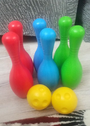 Renkli Mini Bowling Seti - Görsel 2