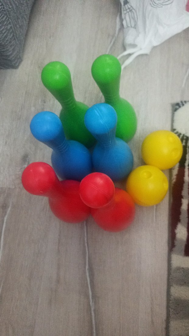 Renkli Mini Bowling Seti - Görsel 3