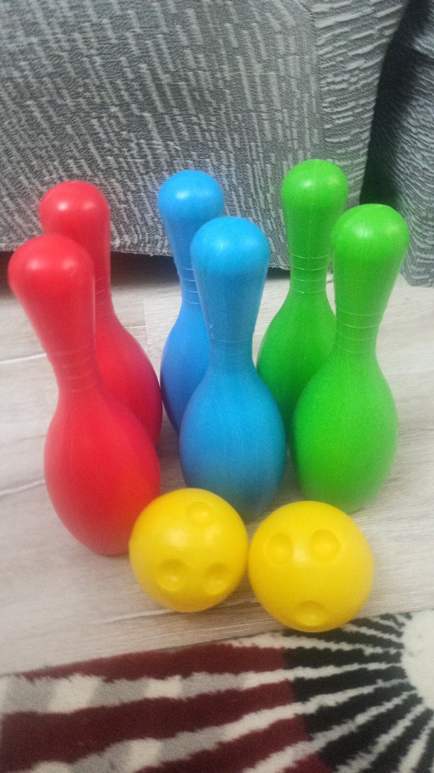 Renkli Mini Bowling Seti - Görsel 2