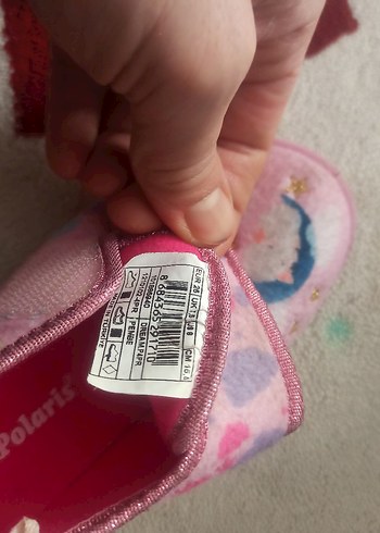 Kızlar için Renkli Baskılı Sıcak Terlik puf - Görsel 3