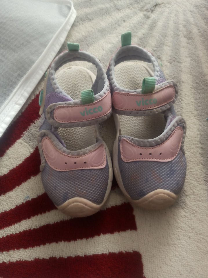 Kız Çocuk Bağcıksız Pembe Tie-Dye Spor Ayakkabı - Görsel 5