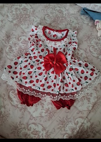 şortlu elbise takım - Görsel 3