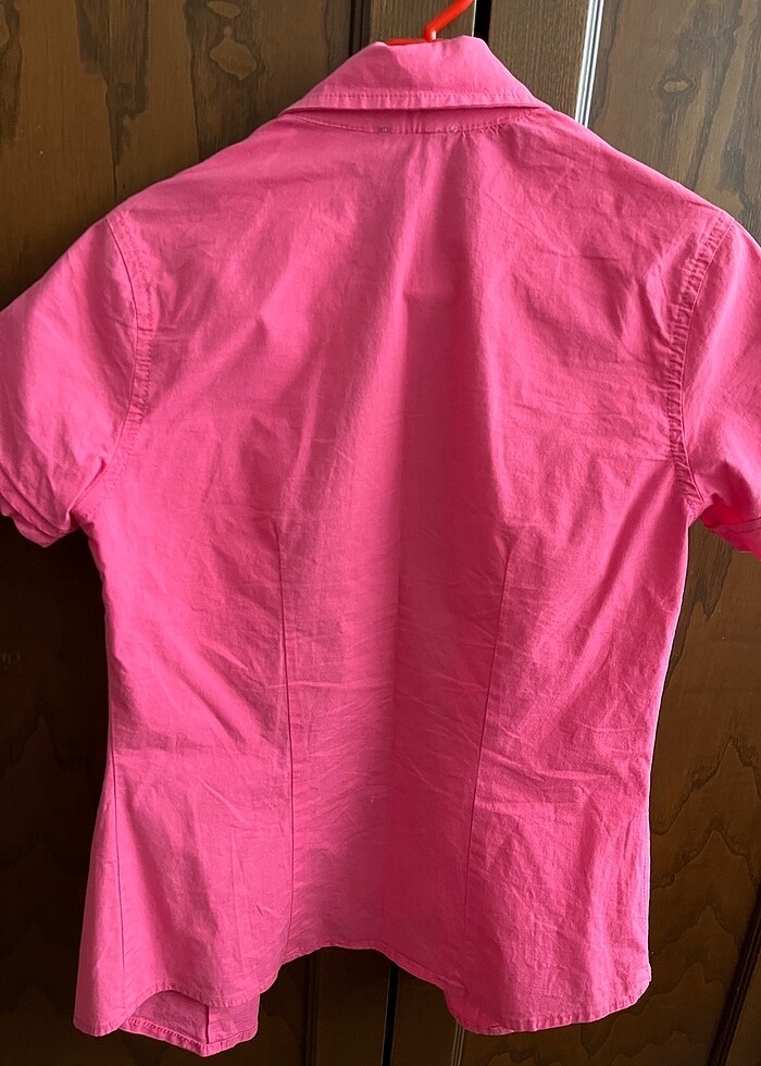 DeFacto pembe kısa kollu gömlek - Görsel 2