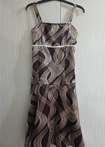 Desenli  Elbise - Görsel 5